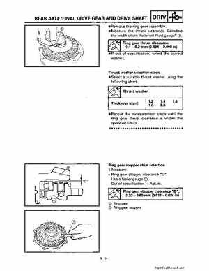 1998-2001 Yamaha YFM600FHM Grizzly Factory Service Manual, Page 254