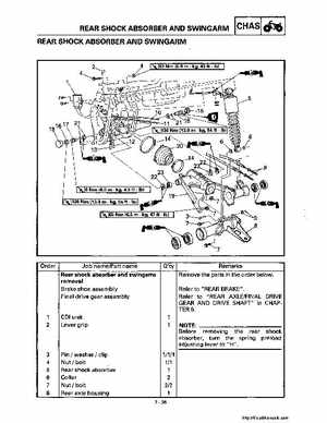 1998-2001 Yamaha YFM600FHM Grizzly Factory Service Manual, Page 296
