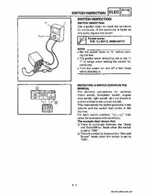1998-2001 Yamaha YFM600FHM Grizzly Factory Service Manual, Page 302