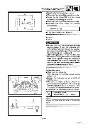2000 Yamaha YFM400FWA(M) Factory Service workshop Manual, Page 104