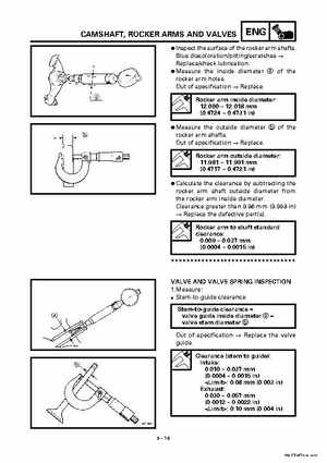 2000 Yamaha YFM400FWA(M) Factory Service workshop Manual, Page 141