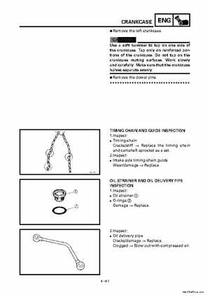 2000 Yamaha YFM400FWA(M) Factory Service workshop Manual, Page 183