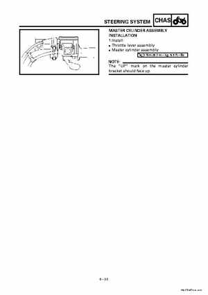 2000 Yamaha YFM400FWA(M) Factory Service workshop Manual, Page 297