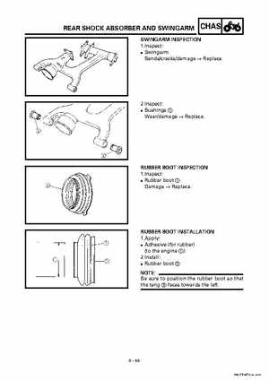 2000 Yamaha YFM400FWA(M) Factory Service workshop Manual, Page 310