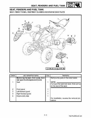 2001 Yamaha YFM660 Raptor Factory Service Manual, Page 59