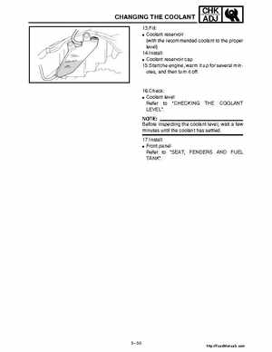 2001 Yamaha YFM660 Raptor Factory Service Manual, Page 86