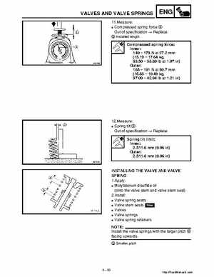 2001 Yamaha YFM660 Raptor Factory Service Manual, Page 210