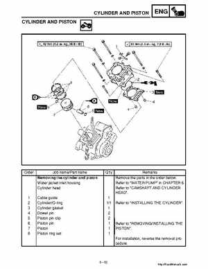 2001 Yamaha YFM660 Raptor Factory Service Manual, Page 212