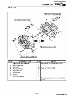 2001 Yamaha YFM660 Raptor Factory Service Manual, Page 244
