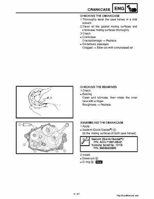2001 Yamaha YFM660 Raptor Factory Service Manual, Page 247
