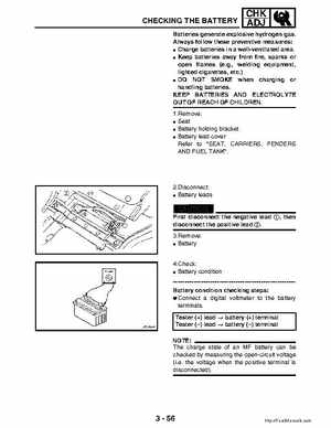2002-2006 Yamaha YFR450FAR Service Manual LIT-11616-16-01, Page 123