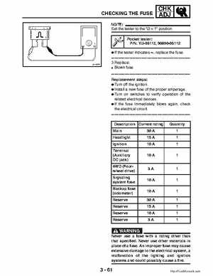 2002-2006 Yamaha YFR450FAR Service Manual LIT-11616-16-01, Page 128