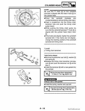 2002-2006 Yamaha YFR450FAR Service Manual LIT-11616-16-01, Page 144