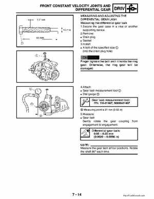 2002-2006 Yamaha YFR450FAR Service Manual LIT-11616-16-01, Page 250