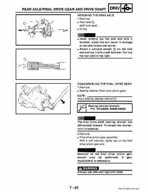 2002-2006 Yamaha YFR450FAR Service Manual LIT-11616-16-01, Page 256