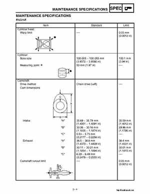 2002 Yamaha YFM660 Grizzly factory service and repair manual, Page 40