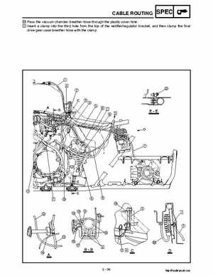 2002 Yamaha YFM660 Grizzly factory service and repair manual, Page 72