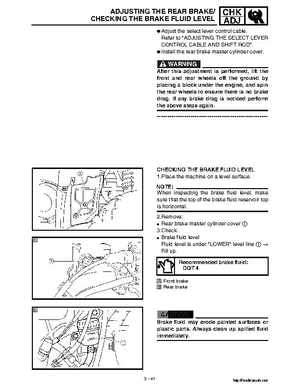 2002 Yamaha YFM660 Grizzly factory service and repair manual, Page 118