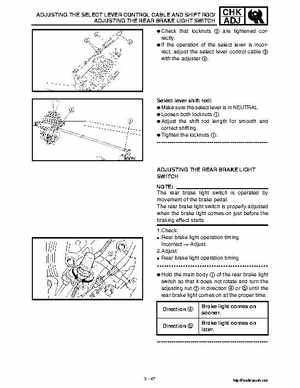 2002 Yamaha YFM660 Grizzly factory service and repair manual, Page 124