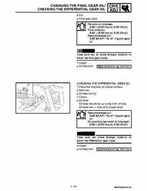 2002 Yamaha YFM660 Grizzly factory service and repair manual, Page 126