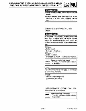 2002 Yamaha YFM660 Grizzly factory service and repair manual, Page 134