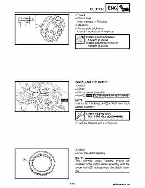 2002 Yamaha YFM660 Grizzly factory service and repair manual, Page 206
