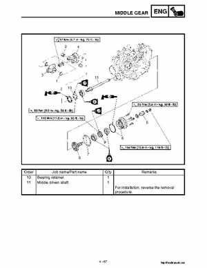 2002 Yamaha YFM660 Grizzly factory service and repair manual, Page 230