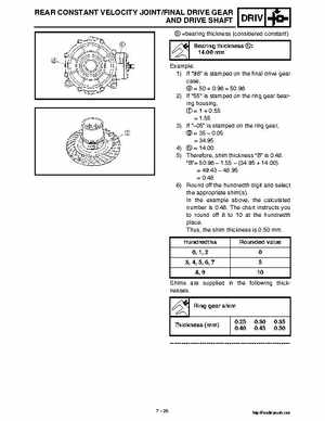 2002 Yamaha YFM660 Grizzly factory service and repair manual, Page 284