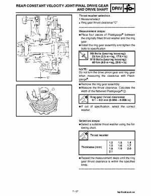 2002 Yamaha YFM660 Grizzly factory service and repair manual, Page 285