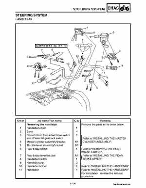 2002 Yamaha YFM660 Grizzly factory service and repair manual, Page 326