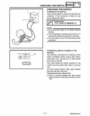 2002 Yamaha YFM660 Grizzly factory service and repair manual, Page 346