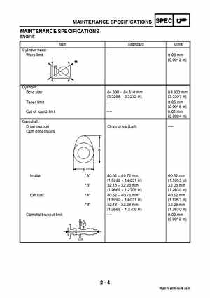 2003 2005 YFM45FAR, YFM450FAR Kodiak OEM Service Manual, Page 29