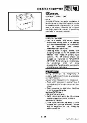 2003 2005 YFM45FAR, YFM450FAR Kodiak OEM Service Manual, Page 119