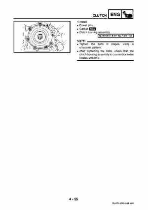 2003 2005 YFM45FAR, YFM450FAR Kodiak OEM Service Manual, Page 186