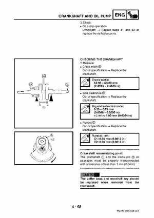 2003 2005 YFM45FAR, YFM450FAR Kodiak OEM Service Manual, Page 199