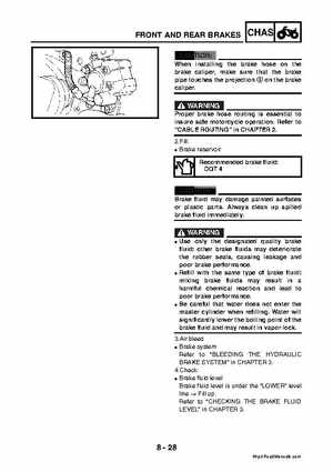 2003 2005 YFM45FAR, YFM450FAR Kodiak OEM Service Manual, Page 305