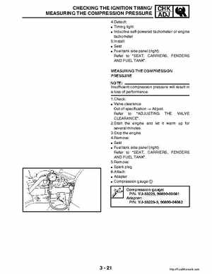 2003 Yamaha YFM400FAR Kodiak Factory Service Manual, Page 82