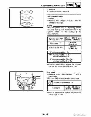 2003 Yamaha YFM400FAR Kodiak Factory Service Manual, Page 152