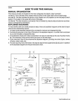 2004-2005 660 Yamaha Rhino Factory Service Manual, Page 4