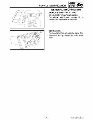 2004-2005 660 Yamaha Rhino Factory Service Manual, Page 17