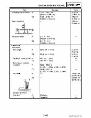 2004-2005 660 Yamaha Rhino Factory Service Manual, Page 34