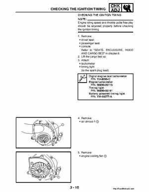 2004-2005 660 Yamaha Rhino Factory Service Manual, Page 86