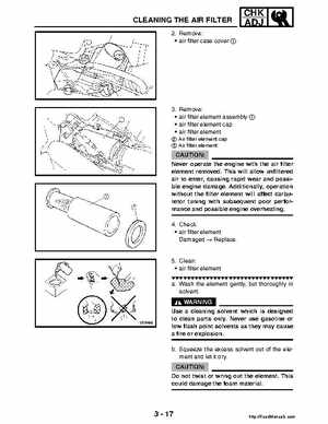 2004-2005 660 Yamaha Rhino Factory Service Manual, Page 93