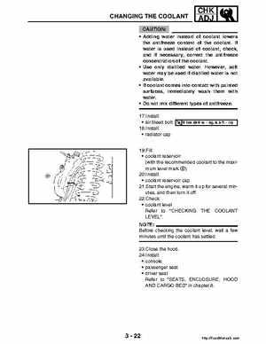 2004-2005 660 Yamaha Rhino Factory Service Manual, Page 98