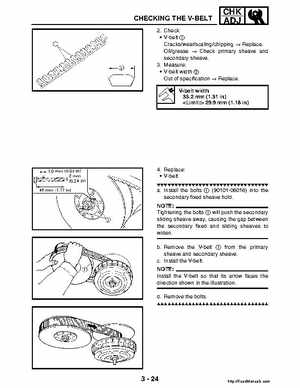 2004-2005 660 Yamaha Rhino Factory Service Manual, Page 100