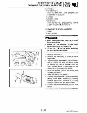2004-2005 660 Yamaha Rhino Factory Service Manual, Page 101