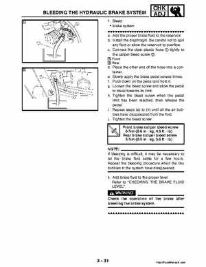 2004-2005 660 Yamaha Rhino Factory Service Manual, Page 107