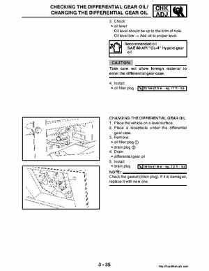2004-2005 660 Yamaha Rhino Factory Service Manual, Page 111