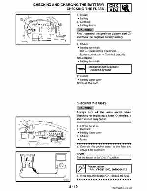 2004-2005 660 Yamaha Rhino Factory Service Manual, Page 125