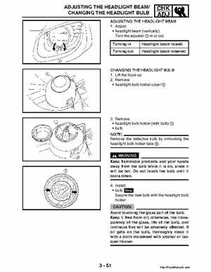 2004-2005 660 Yamaha Rhino Factory Service Manual, Page 127